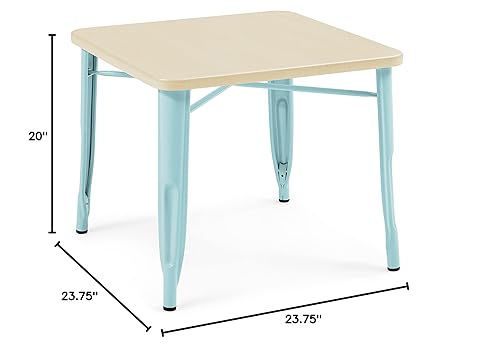 Miniatura 29 de Delta Children Mesa de juego Bistro Kids - Ideal para artes y manualidades, merienda, educación en casa, tareas y más, metal blanco/gris Barnboard