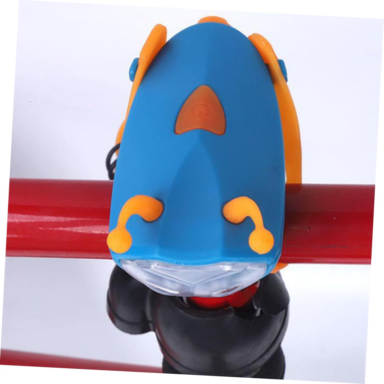 INOOMP 2piezas Luces Delantera para Bicicletas De Niño Niña Bocina USB Recargable Diseño Adorable y Lúmenes para Paseos Nocturnos y Seguridad La Carretera
