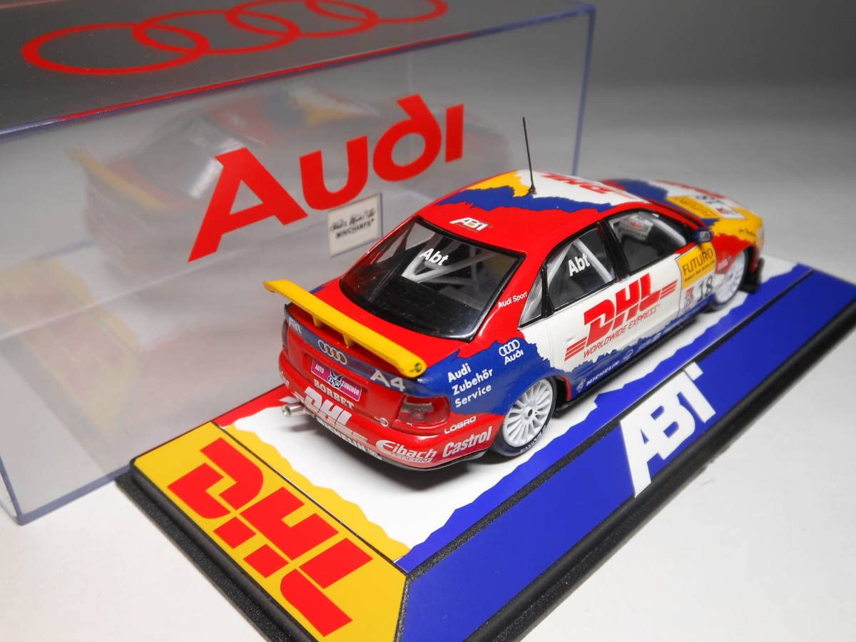 Amazon.co.jp: ミニチャンプス 1/43 アウディ A4 STWカップ（ドイツ