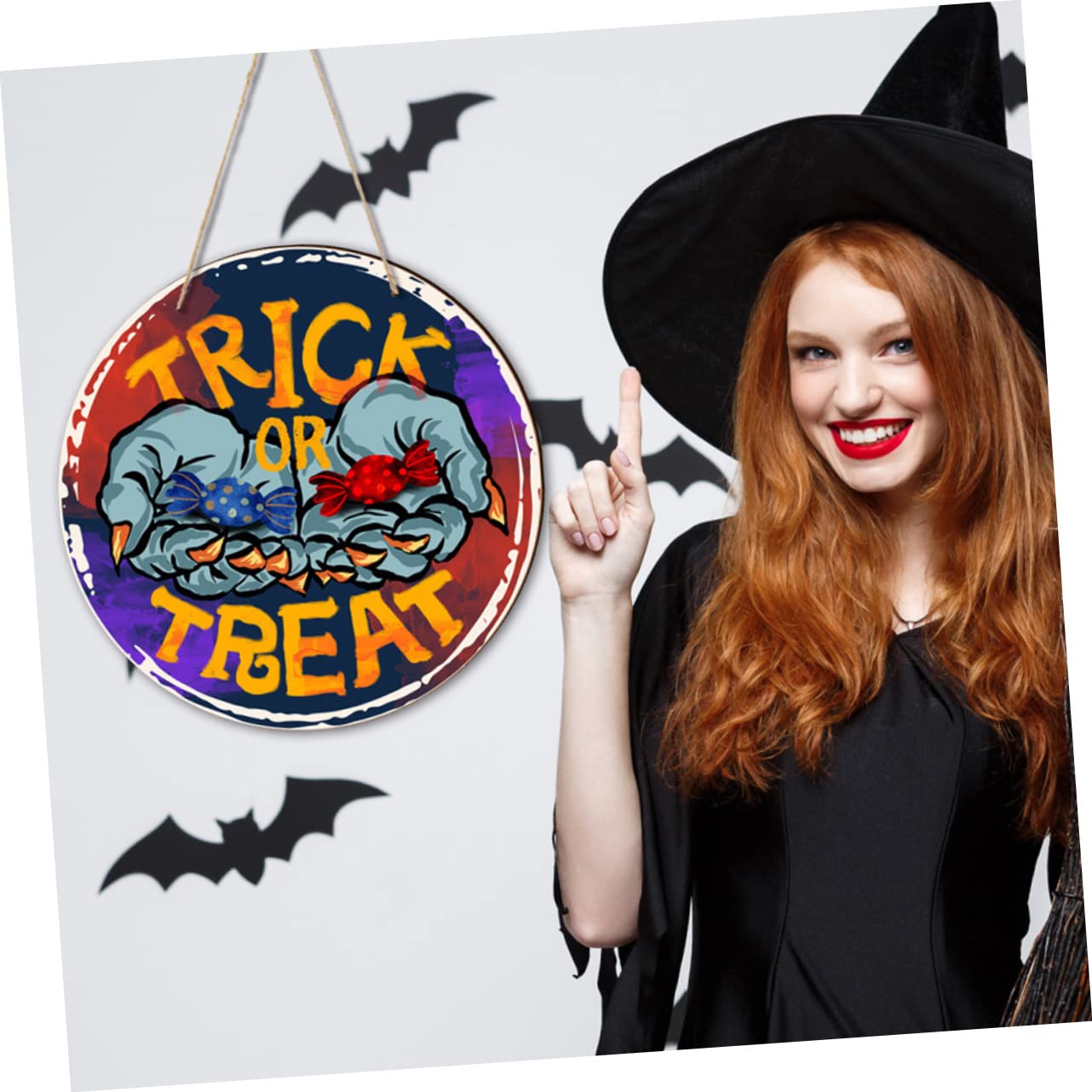 Ciieeo 3 Set di Decorazioni per Porte di Halloween Striscioni Insegne per Porte Decorazioni da Appendere per La Porta Dingresso di Halloween