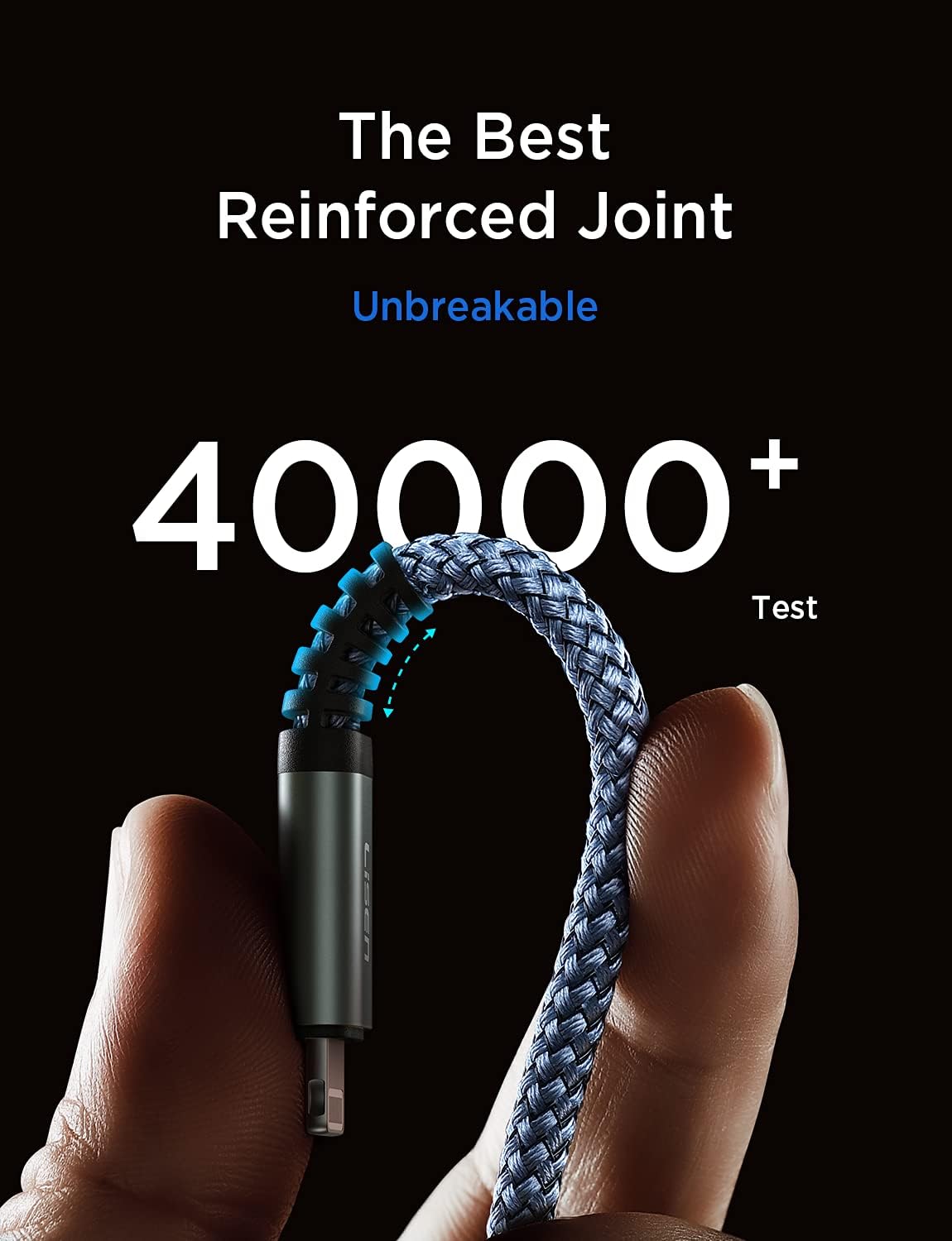 MFi Certified iPhone Charger Cable (6.6ft), [Never Rupture] LISEN Lightning Cable 2.4A Fast Charging iPhone Cord Compatible with iPhone 11 Pro/Xs Max/XR/XS/X/8/8 Plus/7/6/6 Plus/SE/5/5S : Electronics