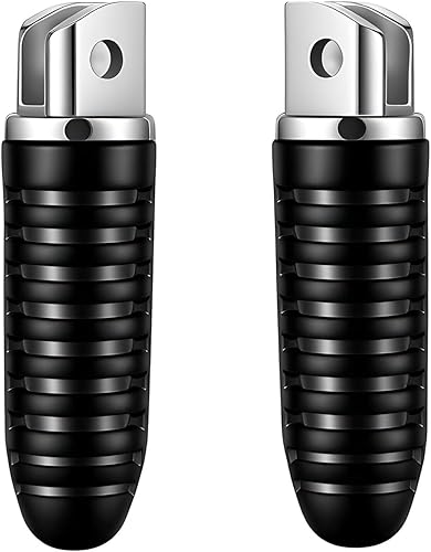 Estriberas delanteras para Suzuki V-Strom 650 1000 DL650 DL1000 GSX1300R Hayabusa GSX1400 – Reemplazo de reposapiés de motocicleta de goma