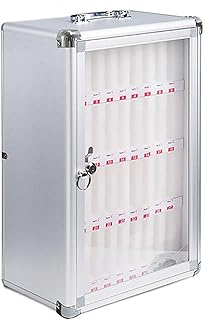Armário de armazenamento para telemóvel, com numeração e fecho, para salas de aula, exames, trabalho em fábrica (36 ranhuras)