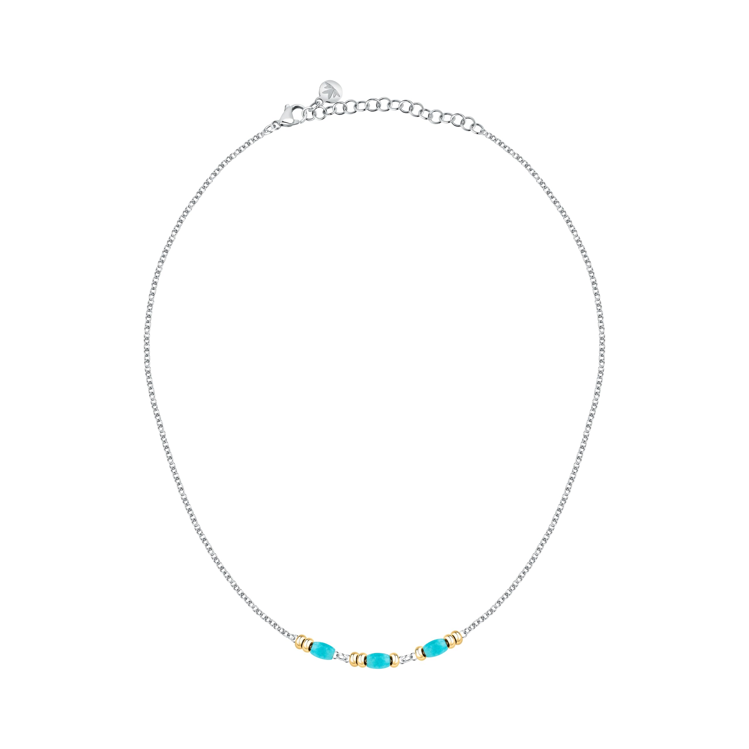 Morellato COLLANA DONNA IN ACCIAIO PERLE LUNGHEZZA 45CM COLLEZIONE SUMMER COLOURS