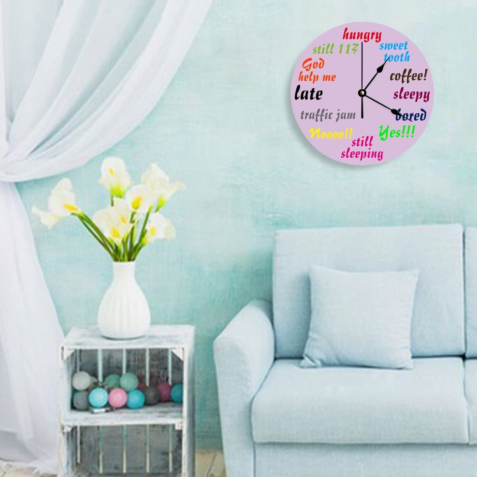 Decoratieve Stille Geen Tikkende Wandklok Optometrist Oog Ronde Moderne Houten Klokken voor Slaapkamer Woonkamer Home Office School Wall Art Decor 30 X 30 CM Decoratieve Stille Geen Tikkende Wandklok Optometrist Oog Ronde Moderne Houten Klokken voor Slaapkamer Woonkamer Home Office School Wall Art Decor 30 X 30 CM