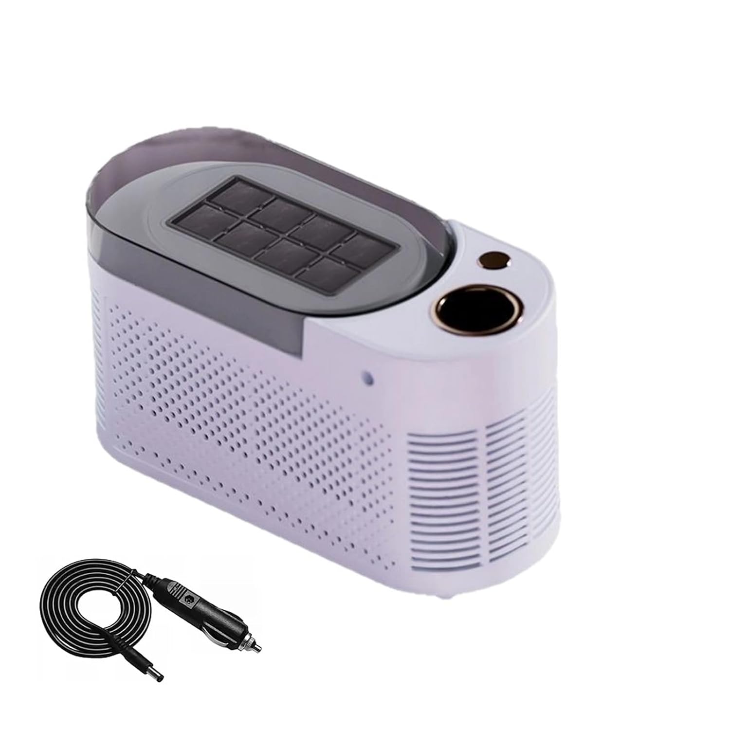 Portable Countertop Ice Maker Semiconductor Miniature Car Electric Ice Making Machine for Home Kitchen Or Camping Quick Ice Cubes Maker