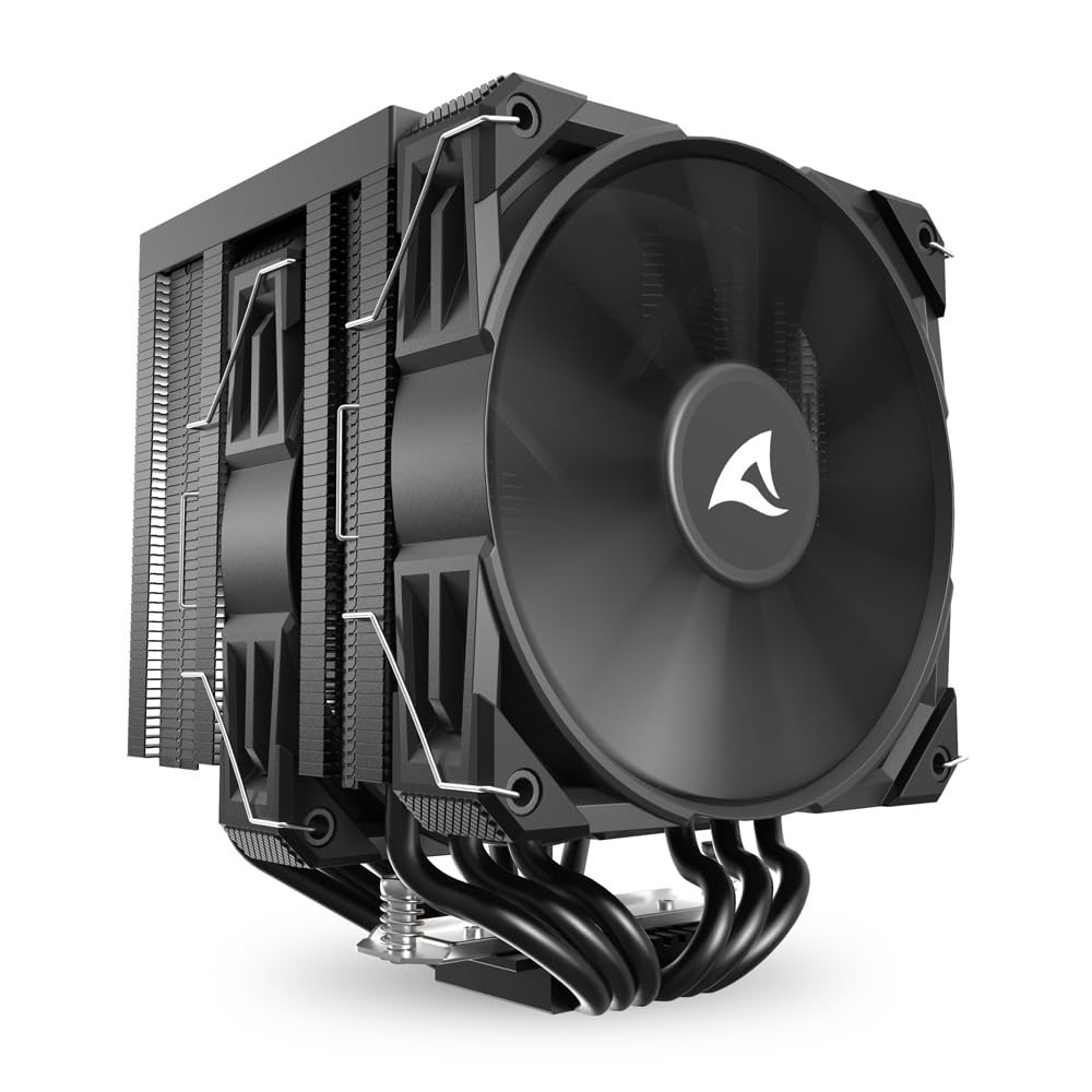 Sharkoon A60 Schwarz, CPU-Kühler