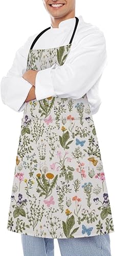 Miniatura 2 de Casa Cocina Cocinar Hornear Jardinería para Mujeres Hombres con Bolsillos 27.5x33 Pulgadas