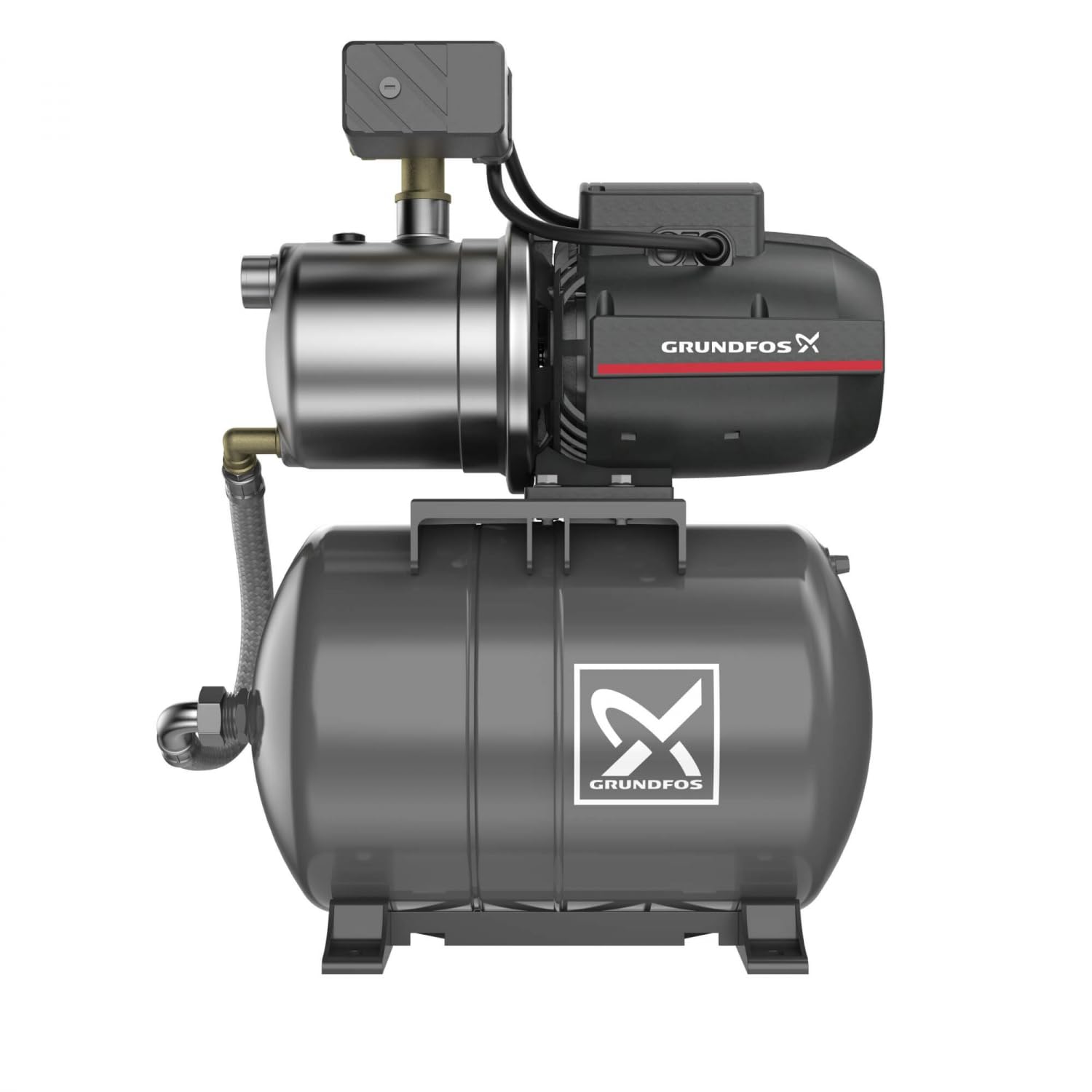 Grundfos Jp 3-42 Pt - Surpresseur D'eau Pour Maison 20l - Jusqu'à 8m