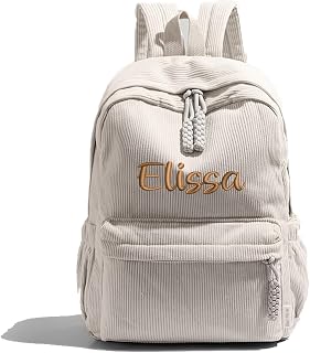Bolsas de pana personalizadas de alta capacidad, bolsas de viaje de estilo universitario, bolsas de campus de color sólido, regalos simples y únicos
