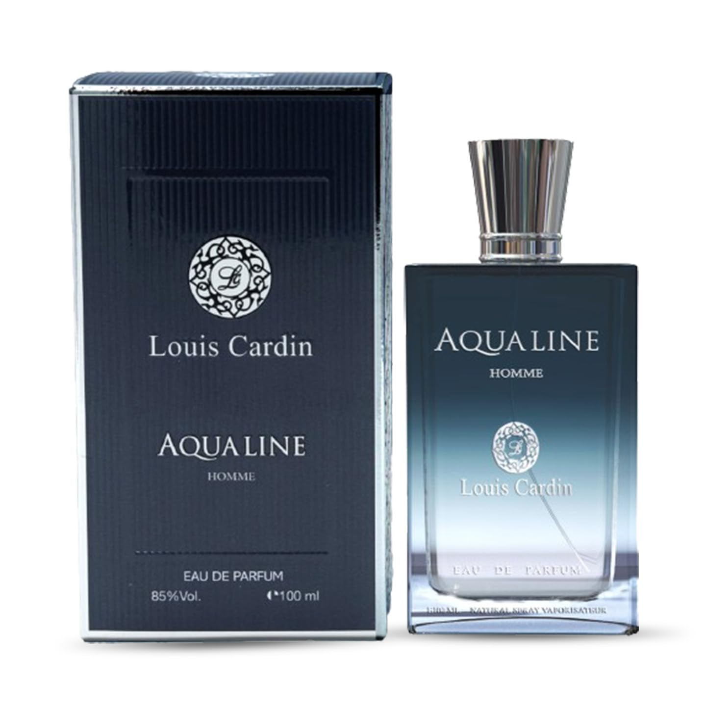 Men's Louis Cardin Aqua Line Homme Eau De Parfum Lavender/Amber/White 100Ml