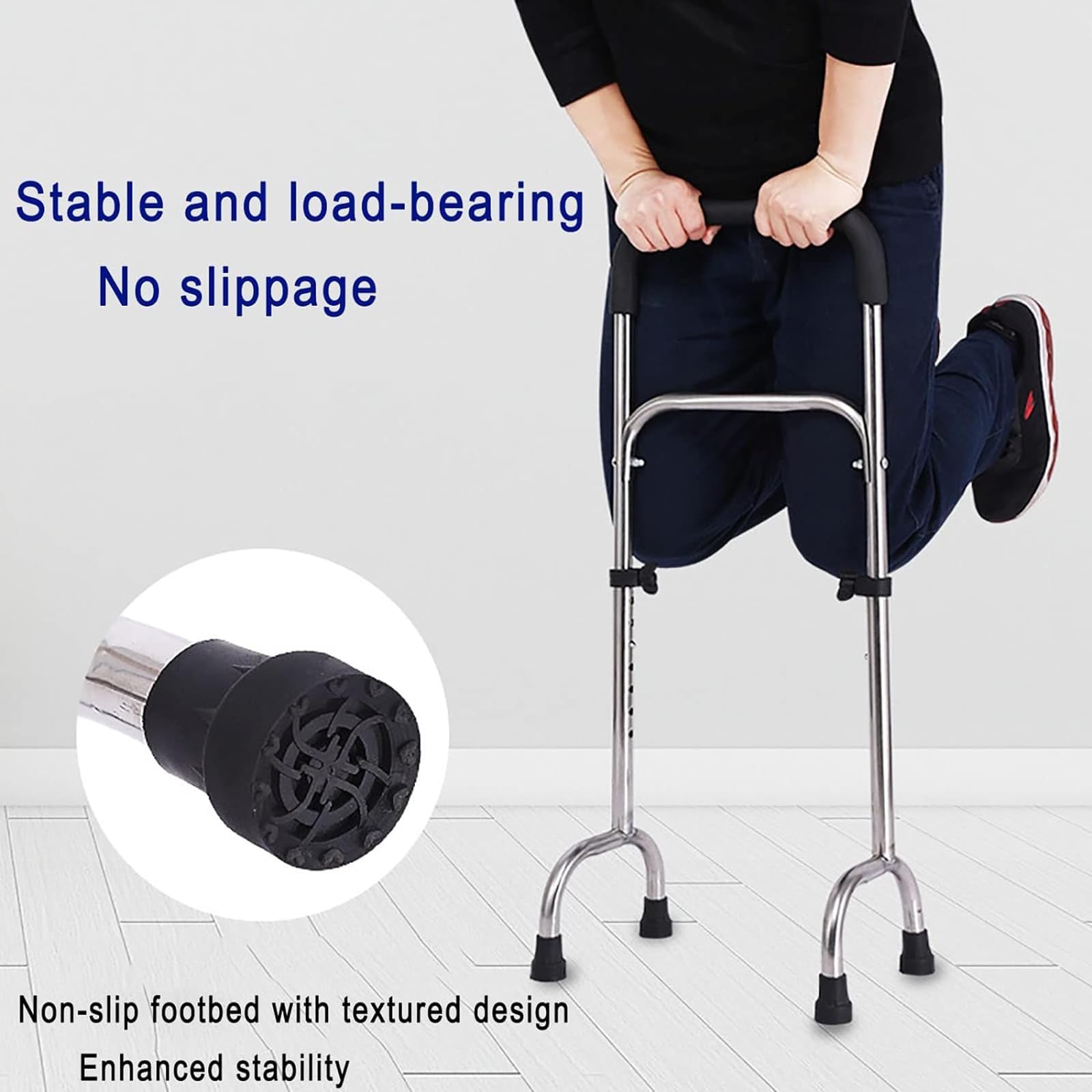 Ausili Per La Mobilità Anziani Disabili, 7 Livelli Di Altezza Regolabile, Bastone Da Letto Stand Assist, Sponde Letto Per Anziani In Piedi Per Carichi Pesanti, Materiale Durevole, Forte Carico