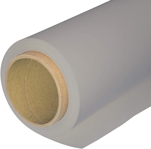 Miniatura 7 de HUAMEIZOOM Rollo de papel de fondo de fotografía sin costuras, fondo de papel fotográfico blanco para fotografía, video y transmisión (53 x 16 pies,