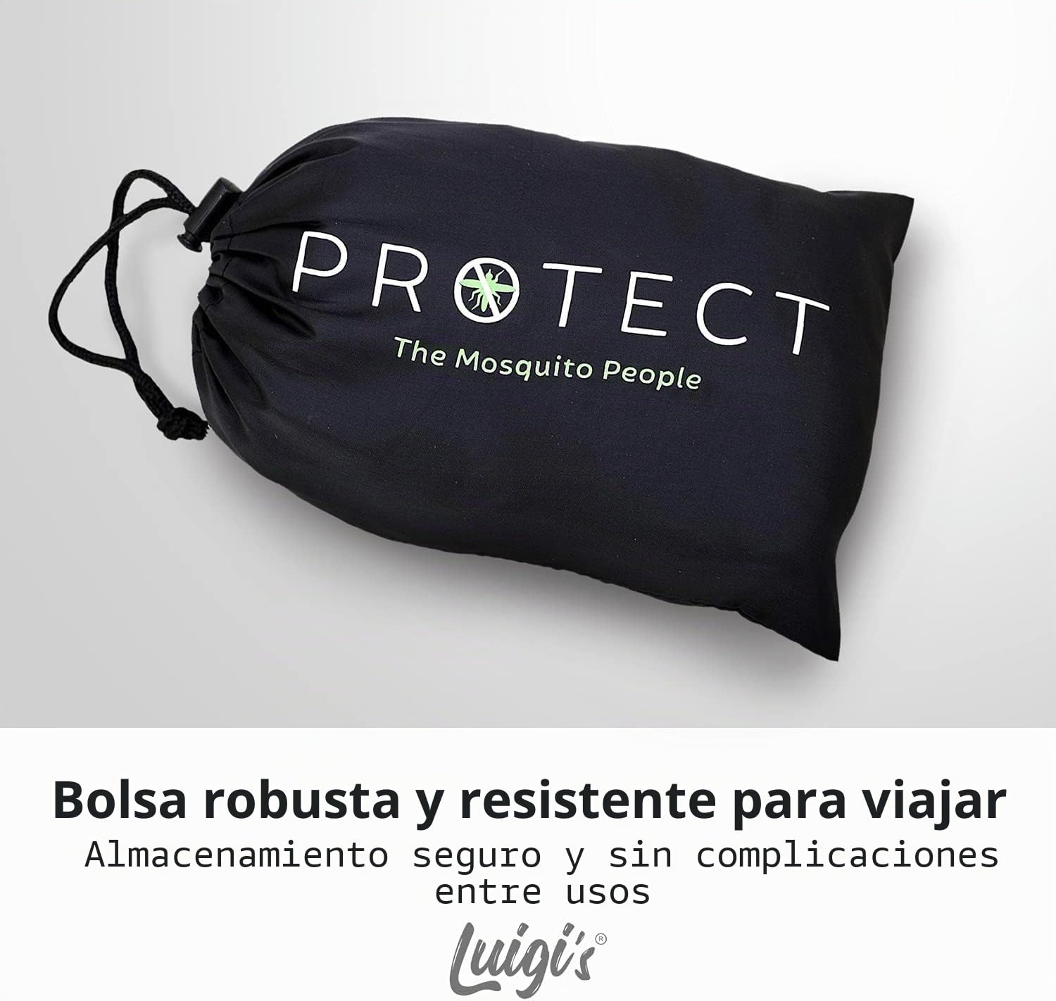 Mosquitera para Cuna Universal - Antimosquitos bebé - Red mosquitera Plegable para la Cama o minicuna - Mosquitera Viaje Transparente con Cremallera para Acceso fácil al bebé (de Luigi’s)