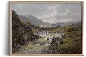 Rustic River Vista Art for Home