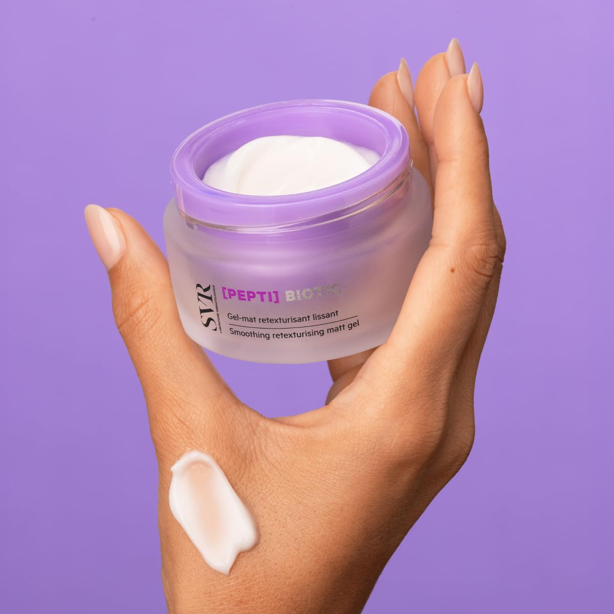 SVR – [PEPTI] Biótico – Gel Regenerador – Matifica, suaviza y firme – Para piel mixta a grasa – Probióticos, vitamina C estabilizada, ácido hialurónico, péptidos – 50 ml | Péptidos, vitamina C, ácido hialurónico, poros refinados, piel matificada, reducció