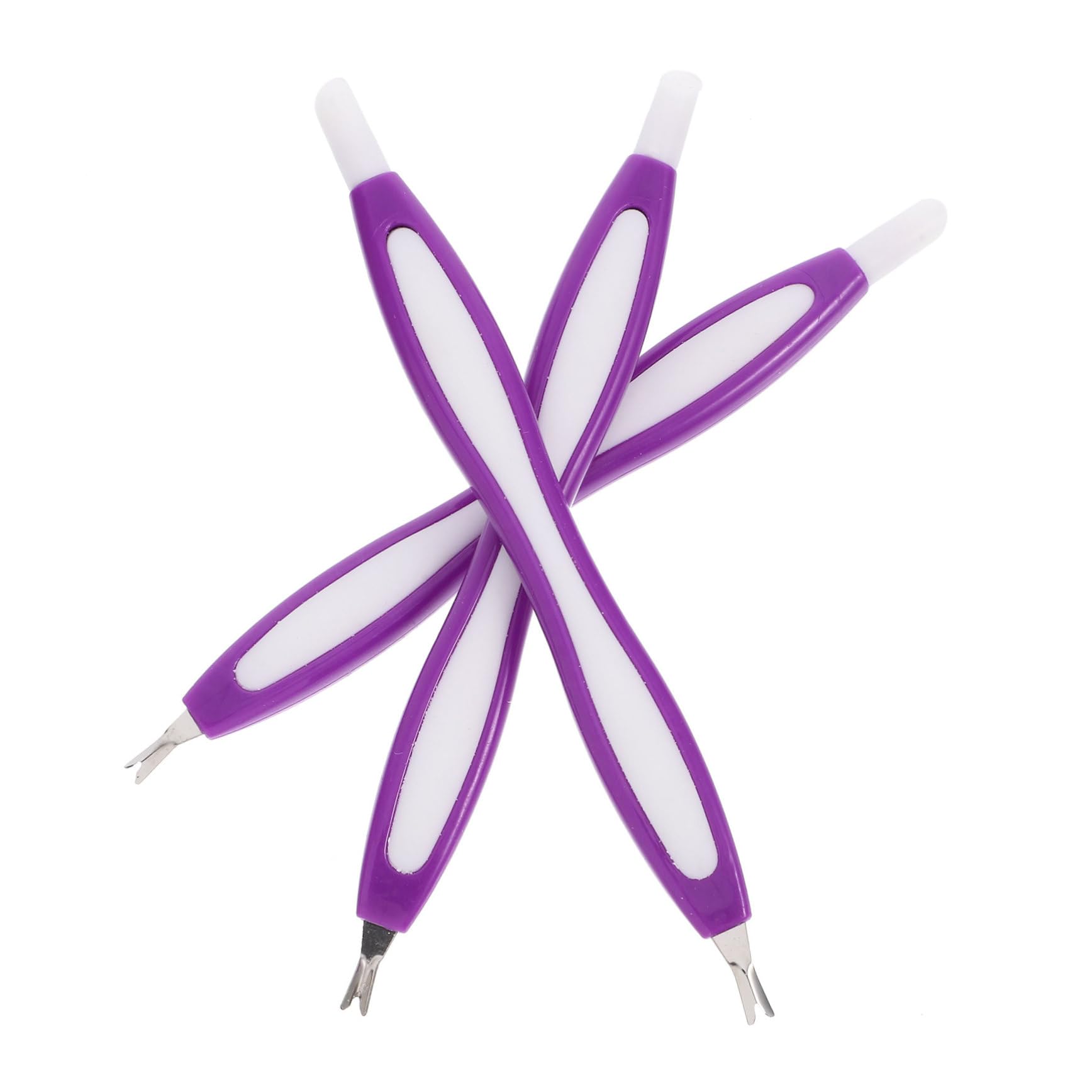 HAPINARY Stainless Steel Dead Skin Forks Nail Pliers Scissors Nail Clipper Manicure Tools Random Color