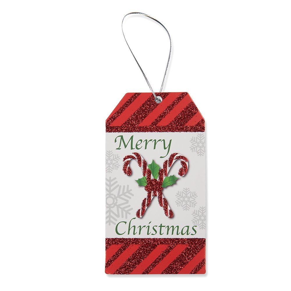 Amazon.com: 100 Count Christmas Gift Tags with Strings – Glitter