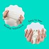 Seep Compostable 125 x 10 Litre Bin Bags - 10L Eco Friendly Bin Liners - Food Waste Caddy Liners - Biodegradable Waste Paper Bin Liners Clear | 5 Rolls