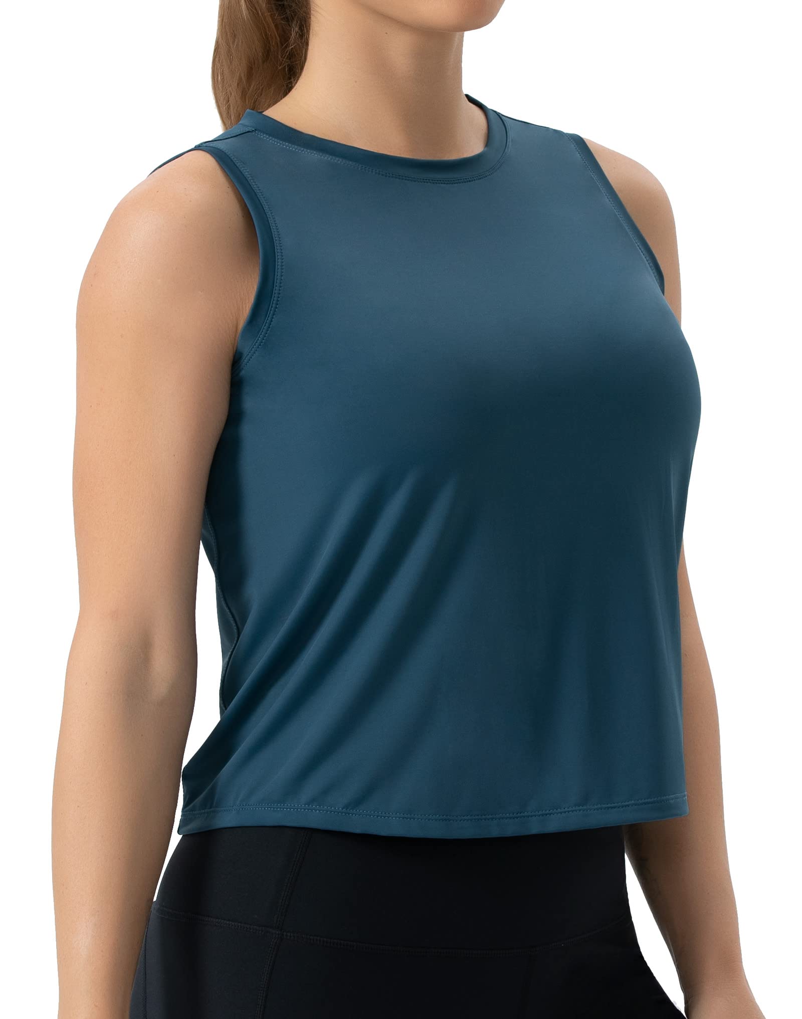 THE GYM PEOPLE Canotta Sportiva Donna, Top Palestra Fitness a Asciugatura Rapida con Tessuto Fresco - Canottiera Senza Maniche per Allenamento, Yoga, Corsa