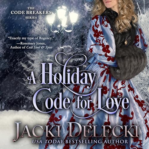 A Holiday Code for Love Audiolibro Por Jacki Delecki arte de portada