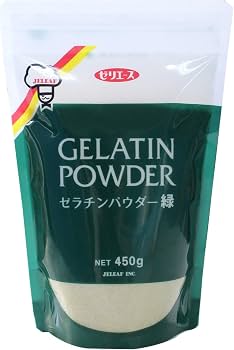 ゼリエース緑ゼラチンパウダー450g料理にぴったり