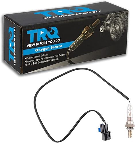 Vista 339 de TRQ Sensor de Oxígeno O2 de 4 Hilos de Banda Estrecha Compatible con VW Atlas 2.0L 2018-21, VW GTI 2.0L 2016-18, Audi A3 Quattro 2.0L 2015-18, VW