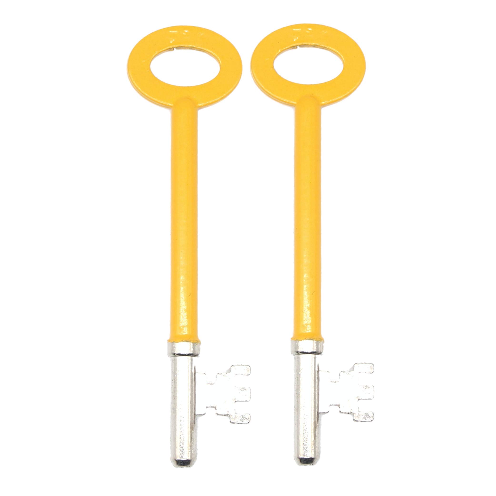 Eai Yellow Fbl Fire Brigade Fb1 Key For Fb1 Mortice Deadlock Hi Vis Pack Of 2 (2)
