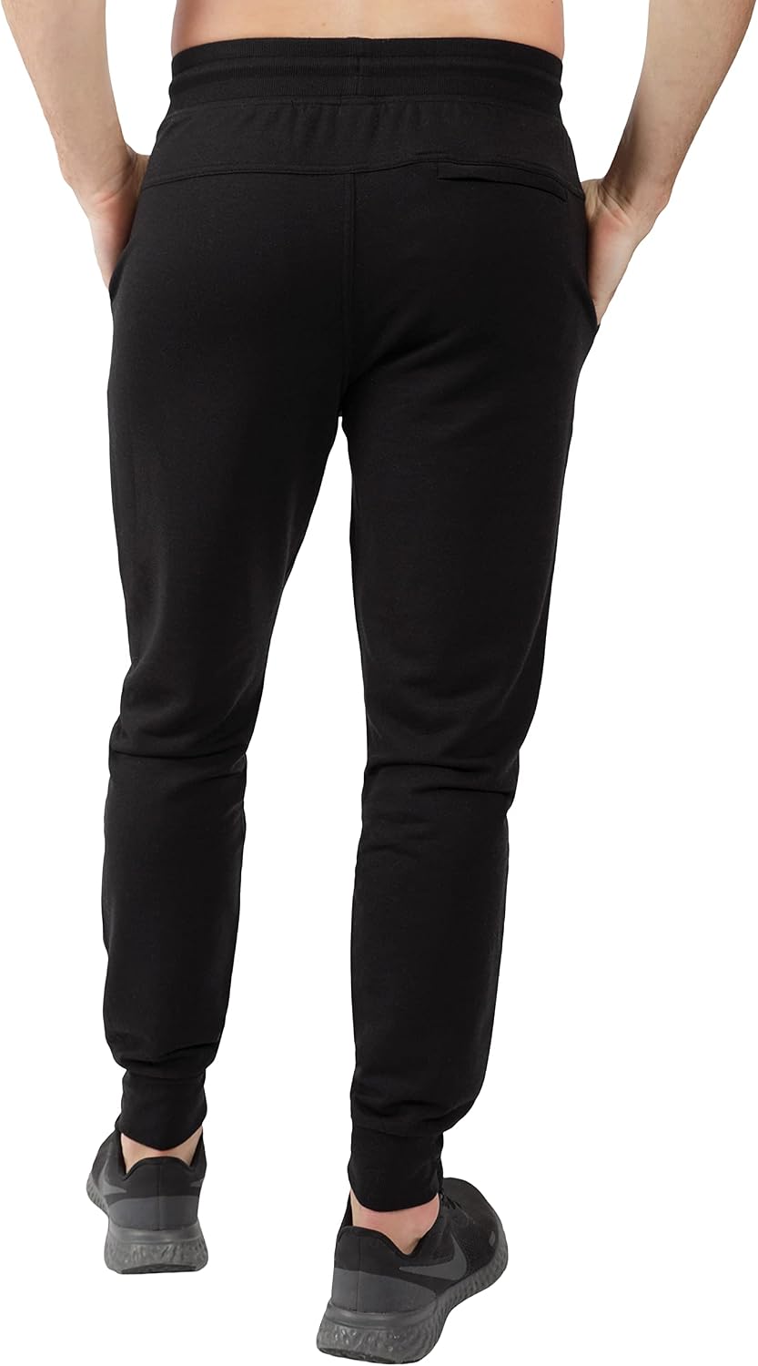 90 Degree By Reflex Mens Jogger Pants with Side Zipper Pockets
