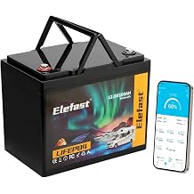 170AH 12V Lithium Battery Built-in 150A BMS and Low Temperature Protection,170AH Lifepo4 Battery with Bluetooth,BCI Group 31,Up to 8000+ Deep Cycle,Perfect for RV,Trolling motor,Camping,Solar