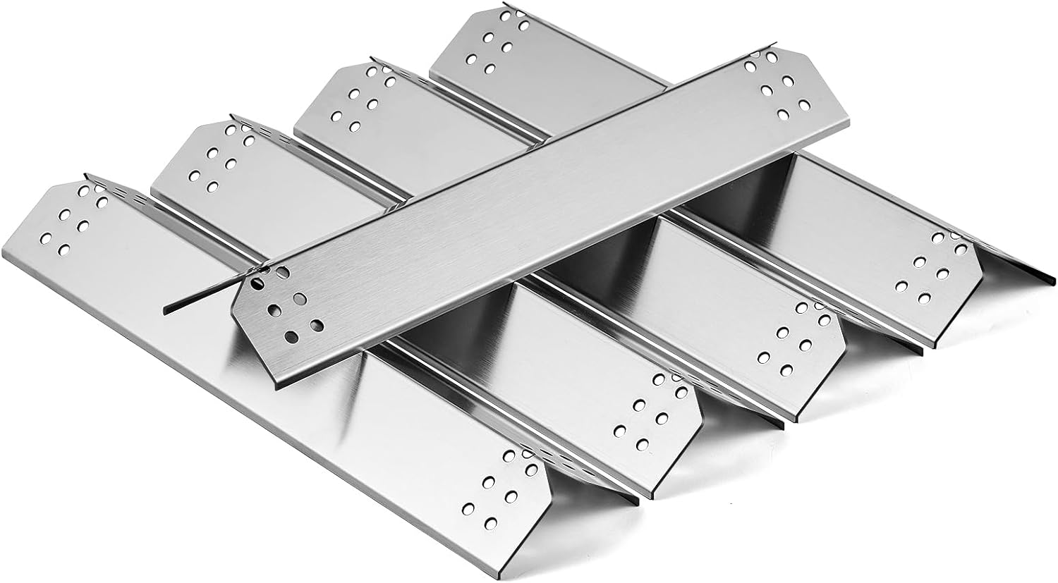 Oklagarden Grill Replacement Parts for Megamaster 720-0982 720-0804 Grill Parts 0406041900AE 04007620A0 Flame Tamer 720-0983C 720-0804D 5 Burner Grill Parts Heat Tent Heat Shields Plates