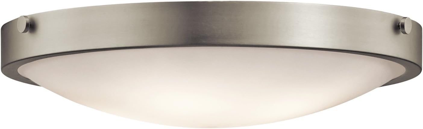 Hottest Sale Kichler 42276NI Lytham Flush Mount 4-Light, Brushed Nickel New Deal Kichler 42276NI Lytham Flush Mount 4-Light, Brushed Nickel