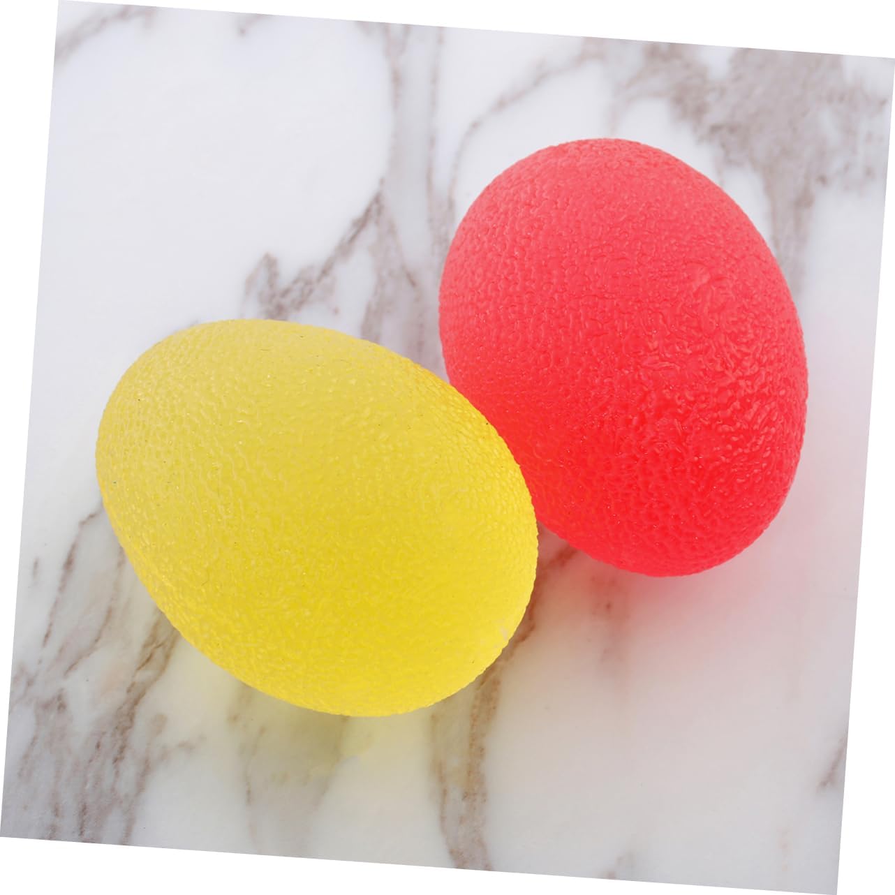 BESTYASH 3pcs Hand Grip for Finger Exercise and Strengthening Therapy Yellow Squeeze Resistance for Improved Hand and Wrist Strength