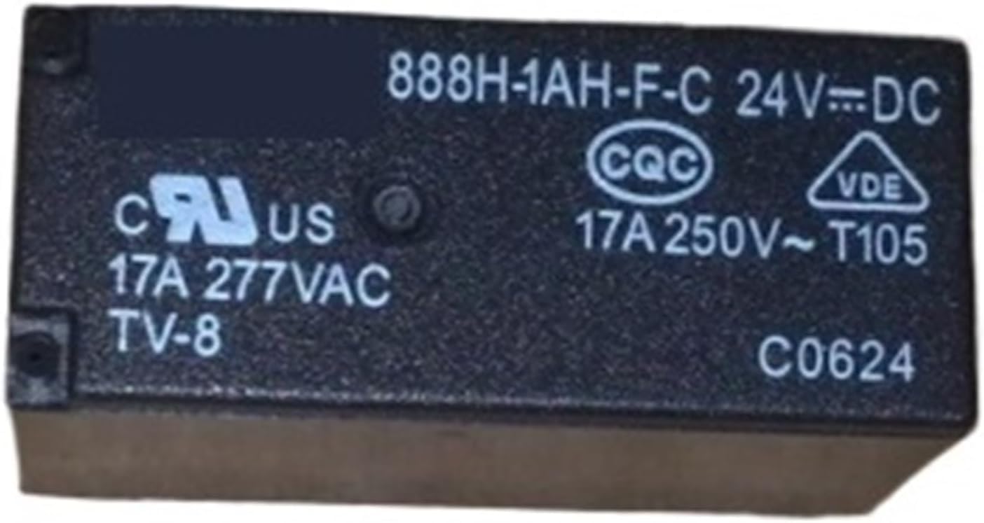 NWPNLXEA 888H-1AH-F-C-12VDC Power Relay 17A 250VAC 6 Pins