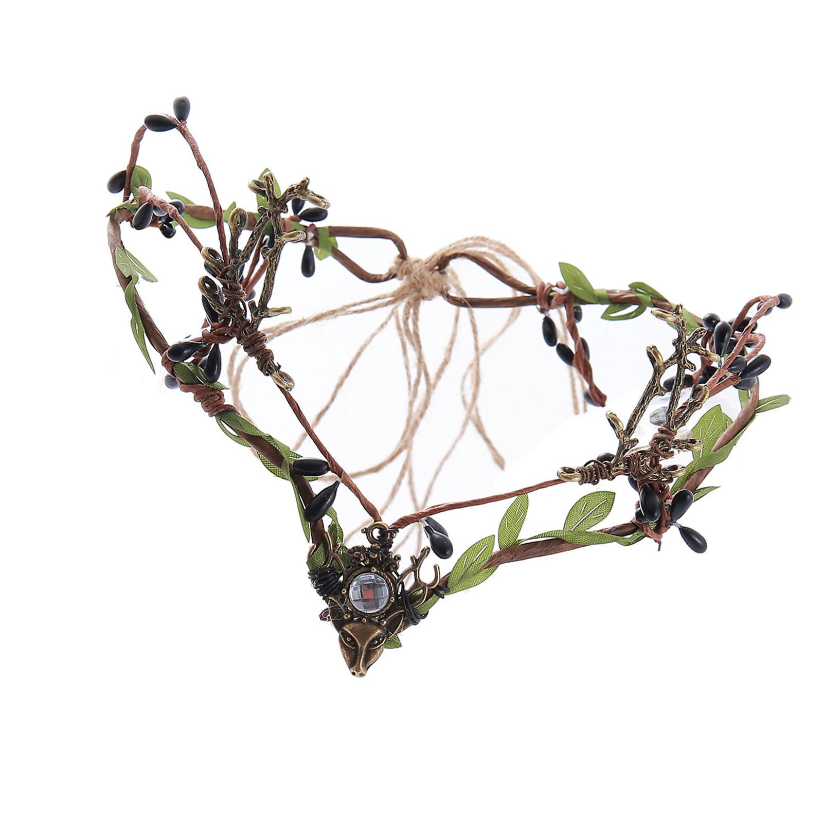 Kalttoy Fairies Headpiece Circlet for Women, Fairies Headband Photo Props for Halloween Christmas Wedding Unique Headwears