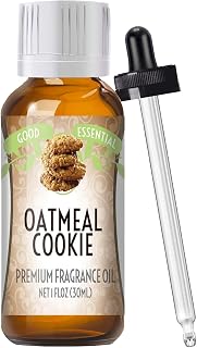 Good Essential Professional Oatmeal Cookie Fragrance Oil 30ml (1 fl oz) for Diffuser, Candles, Soaps, Lotions, Perfume, Soap & Candle Making