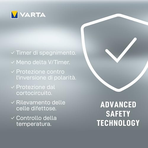 Varta Caricatore Lcd Per Batterie - 5