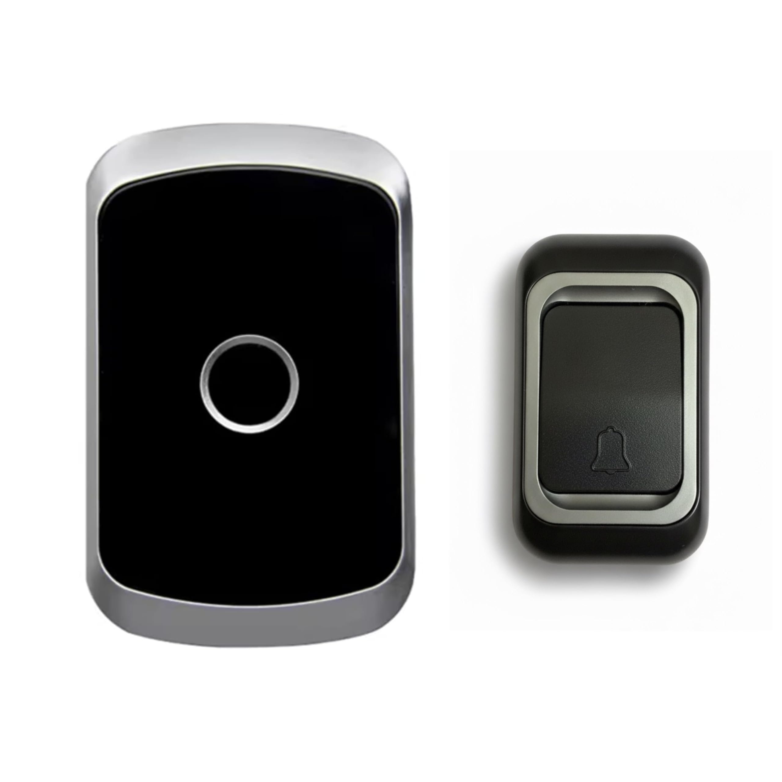 eclissia Wireless Doorbell Kit – Waterproof & Battery-Operated with 100ft Range | 36 Melodies | Easy Installation | Smart Home Calling Bell for House, Office & Shops