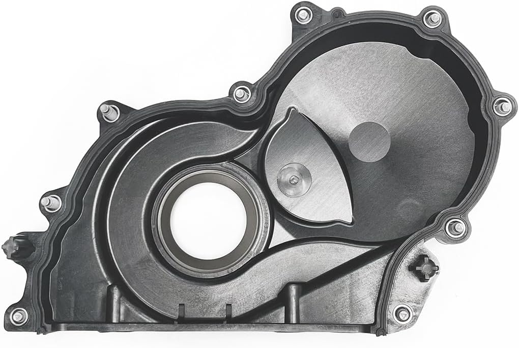 Engine Hounsing Mounting Cover Engine Crankcase Mounting Cover for BMW MINI F54 F55 F56 F57 F60 B38B B38C Petrol One Cooper 14-19, Timing Cover, 11148580936 8580936