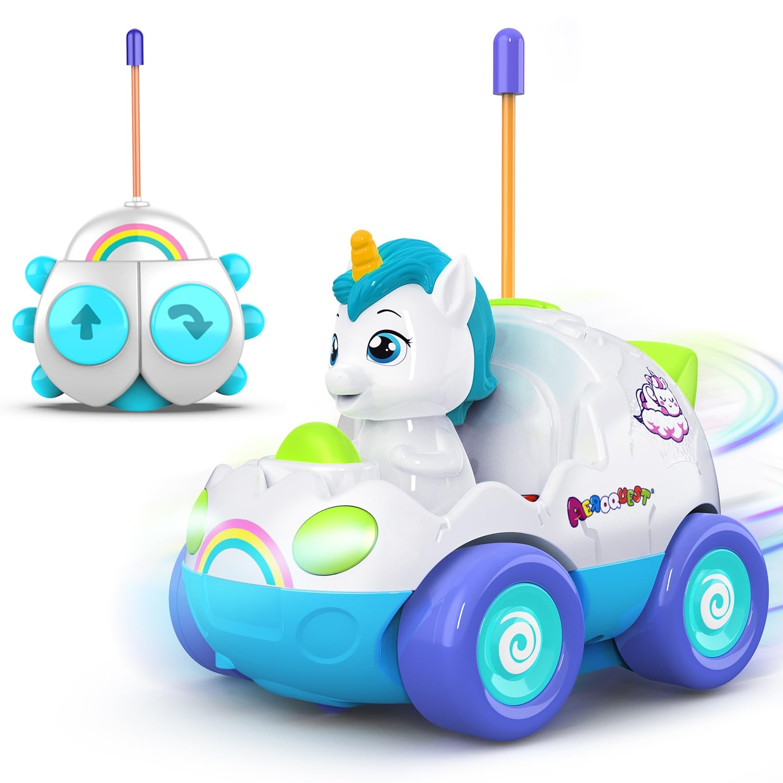 Dinosaur RC Cars for Toddlers - 2 Pack! -6