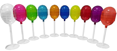 10 Dulcero Paleta Tipo Tutsi Gigante Jumbo 10 Recipientes de Caramelos Gigantes Tutsi Pop Jumbo