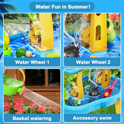 Vatos 988-861A1 3-Tier Sand Water Table Toys For Kids thumb #3