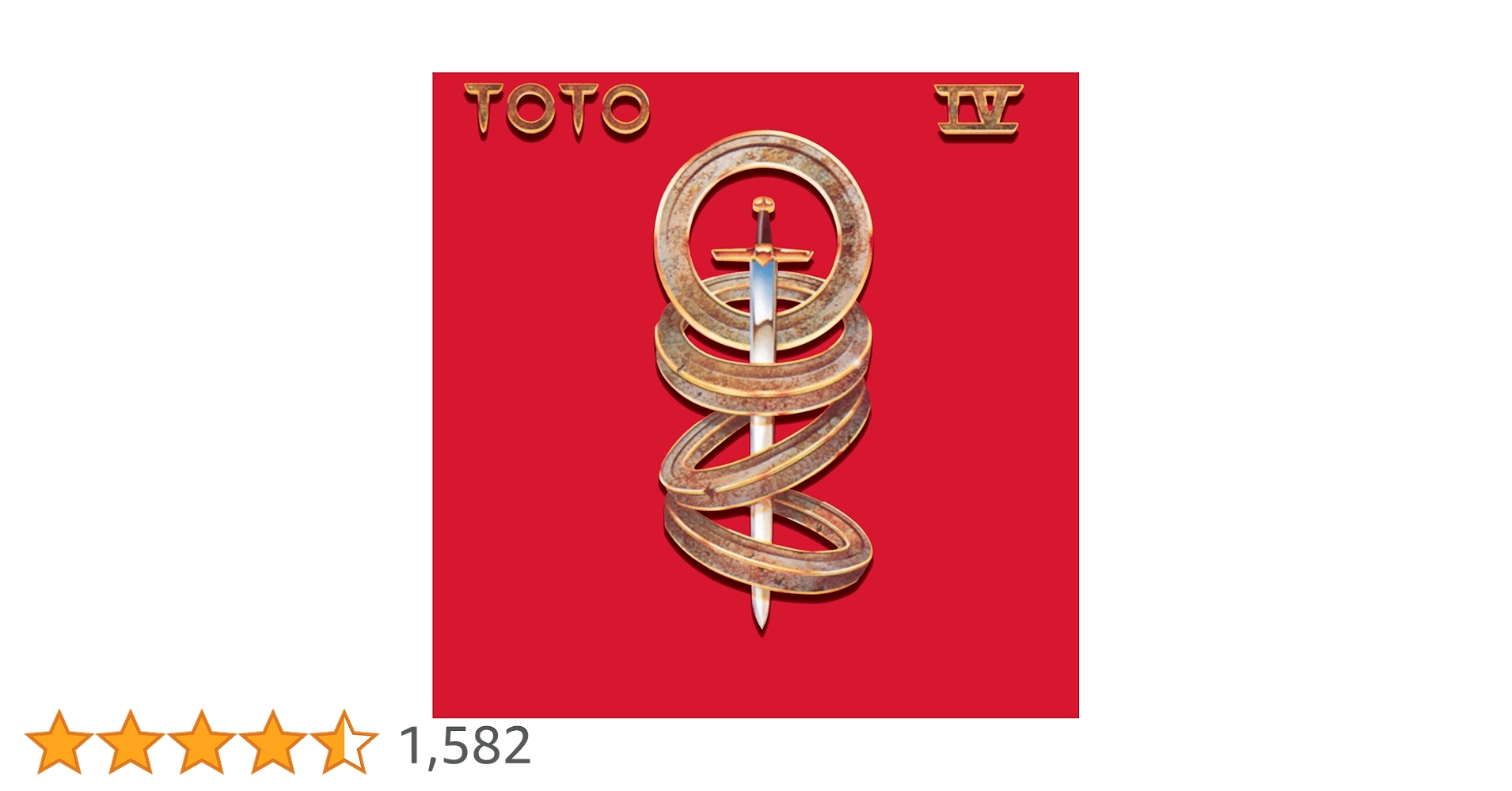 超美品！TOTO IV マスターサウンド レコード Toto – Toto IV/LP 1982 CBS/Sony 30AP 2312 Master Sound w/OBI