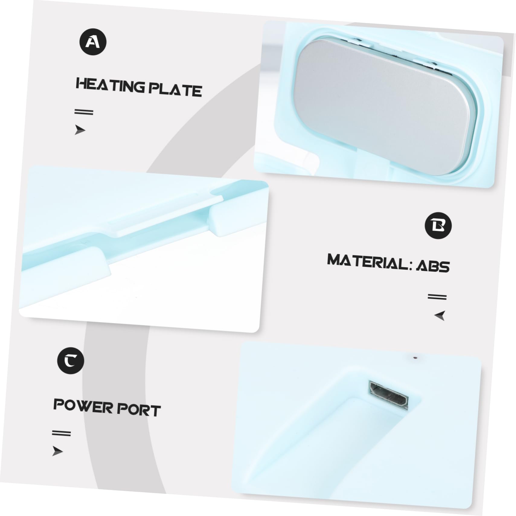 FAVOMOTO Portable Wipes Warmer Wet Tissue Heater Constant Temperature Boys and Girls' Tissue Warmer