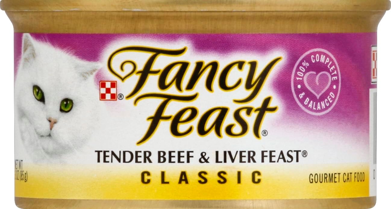 Classic Beef and Chicken Wet Cat Food (3-oz can, case of 24)