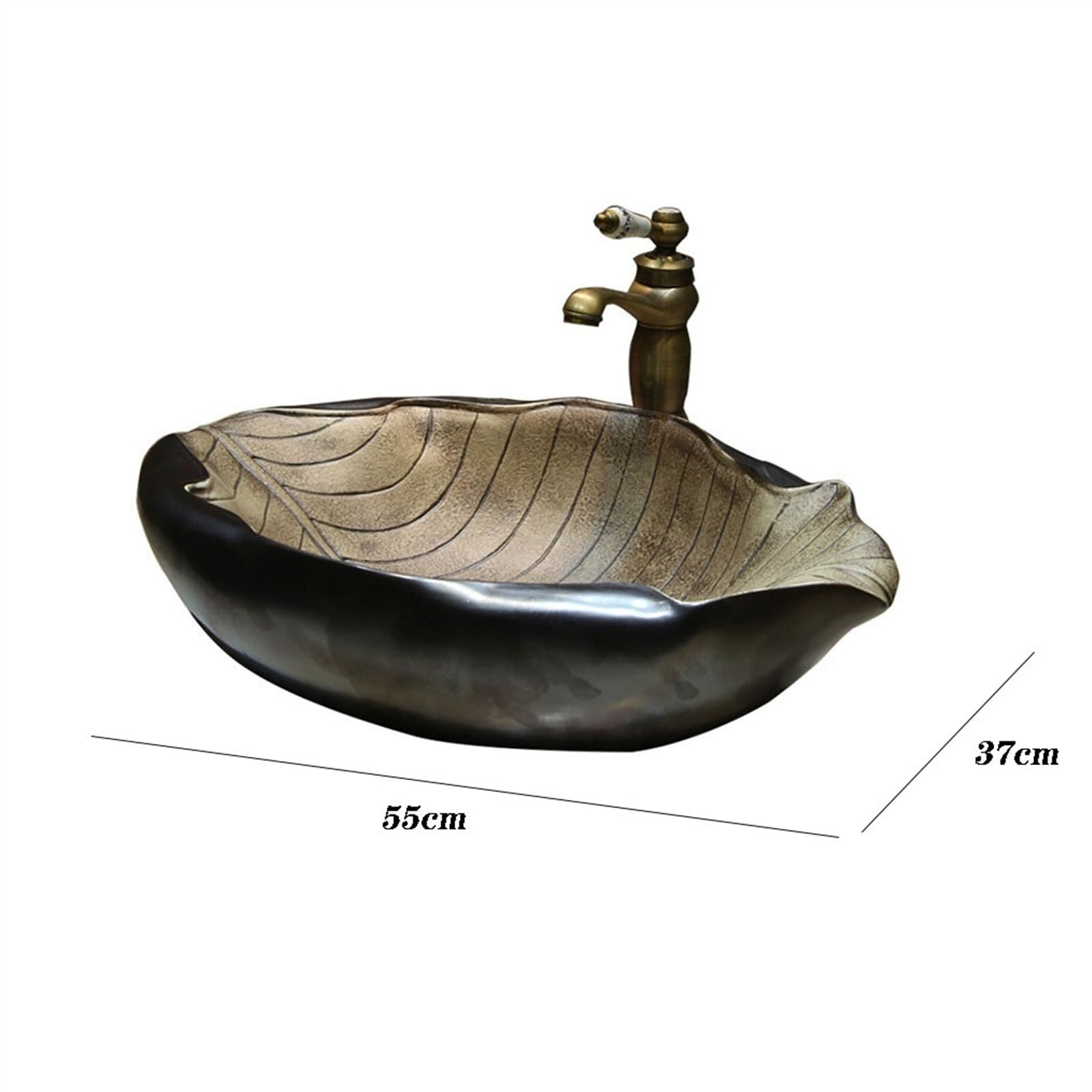 Umywalka nablatowa Umywalka nablatowa Sztuka Spersonalizowane umywalki Kreatywna ceramiczna umywalka nablatowa Umywalka do rąk Domowa łazienka Umywalki łazienkowe Umywalka łazienkowa ceramiczna