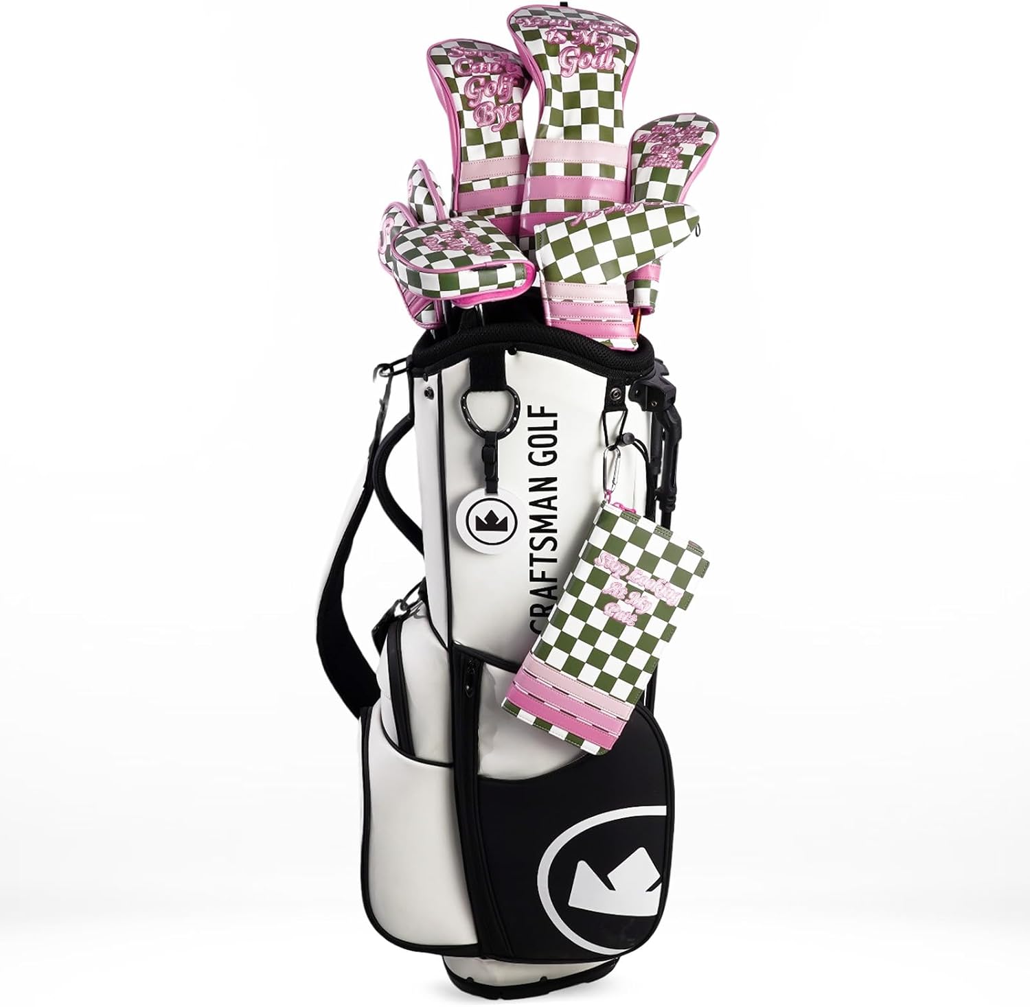 Golf Glove Holder Case with Carabiner Caddy Organizer Accessories Storage