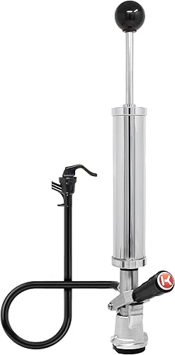 Miniatura 3 de Kegco Bomba de barril de 8" con mango de palanca para barriles domésticos del sistema D