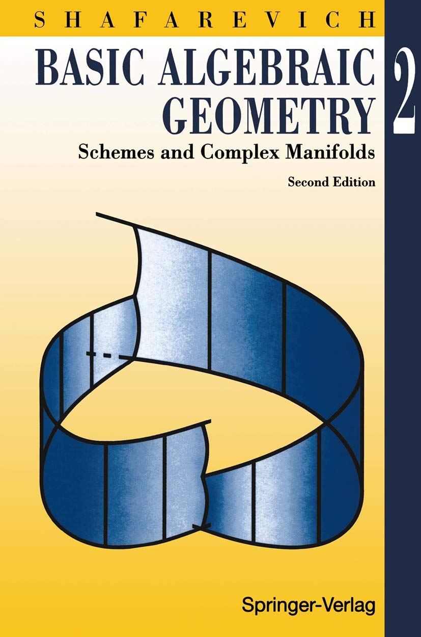 Amazon basic algebraic geometry 2 schemes and complex manifolds