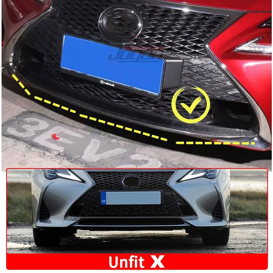 レクサスRCフロントバンパー　スポイラー付き レクサスRC エアロ パーツ（スポイラー）｜LEXUS RCパーツOnline